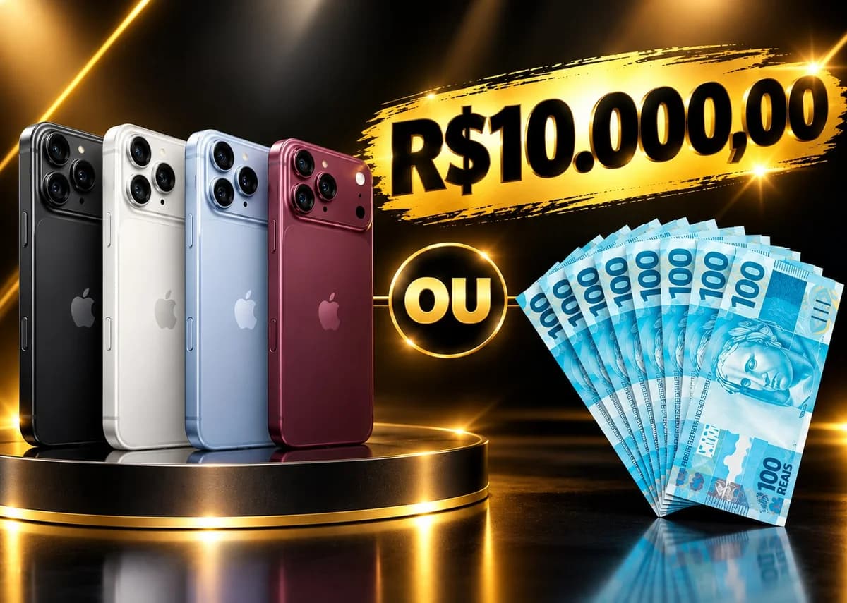 181ª RAPIDINHA - iPhone 18 Pro Max ou 10k no PIX